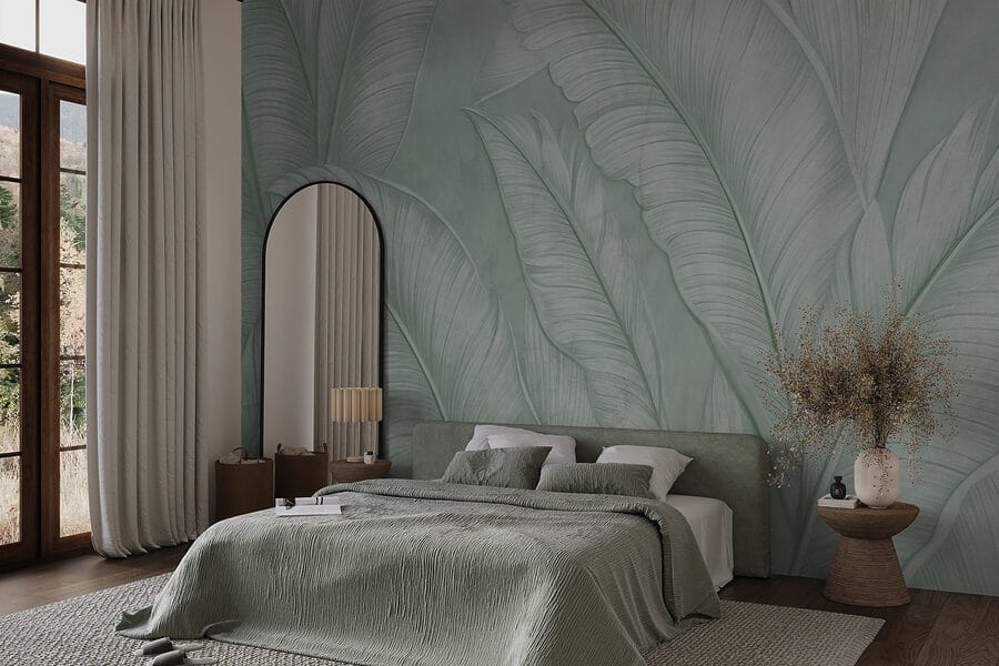 Serene green foliage in harmony