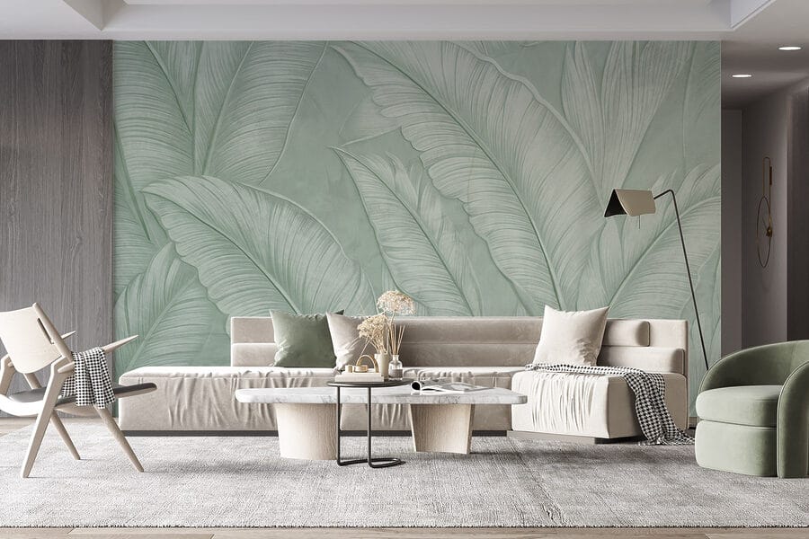 Serene green foliage in harmony