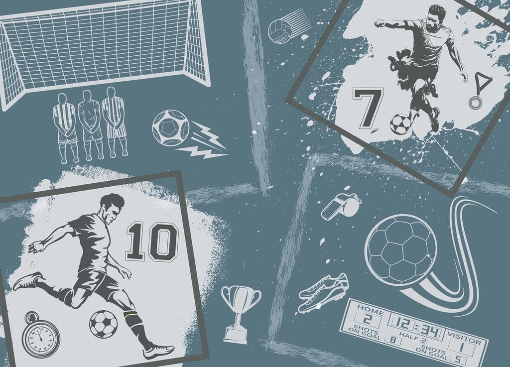 Collage of various sports images Collage of various sports images
