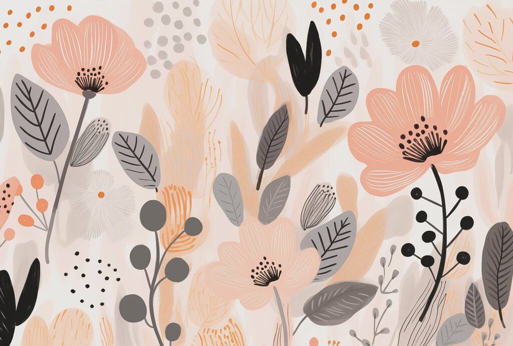 Delicate blooms in soft tones Delicate blooms in soft tones