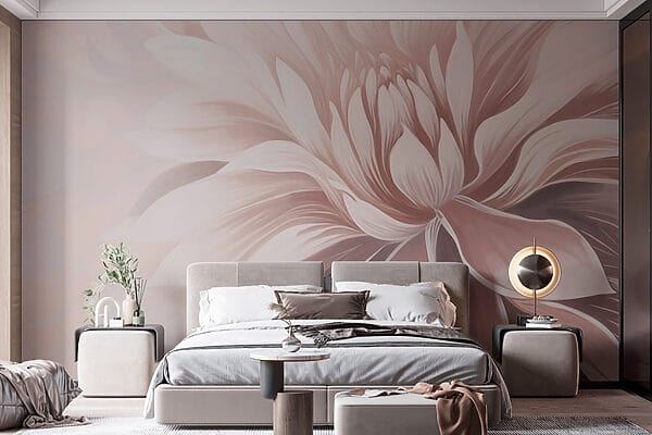 Wall murals Wall murals Soft petals in gentle hues (SKU: w03128)