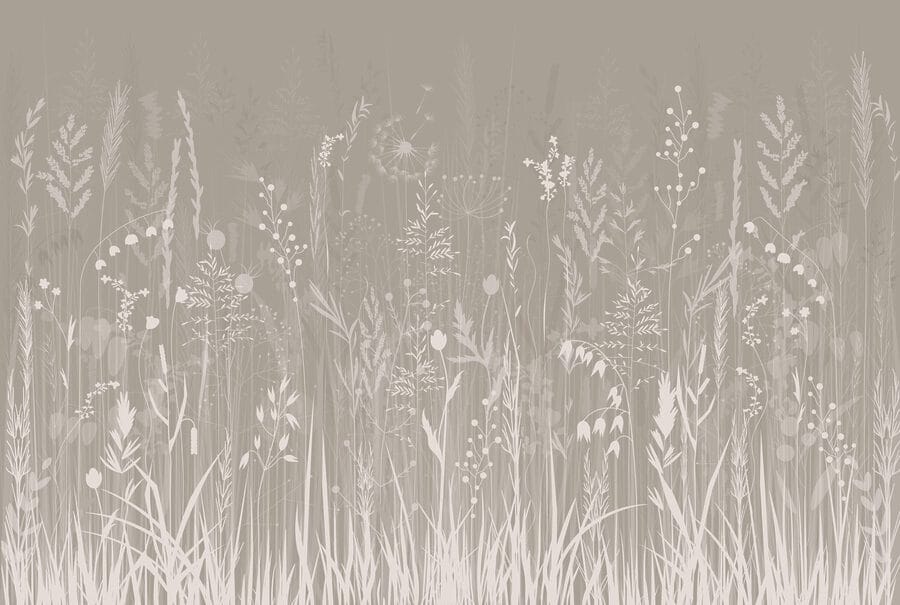 Field of grass and flowers Field of grass and flowers