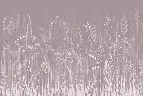 Field of flowers and grass Field of flowers and grass