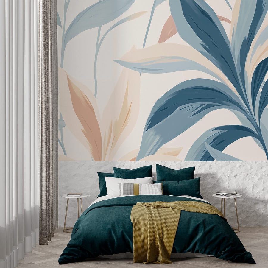 Natural hues and flowing shapes Natural hues and flowing shapes