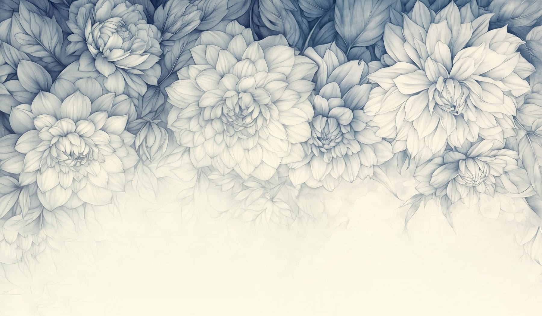 Delicate blooms in soft hues