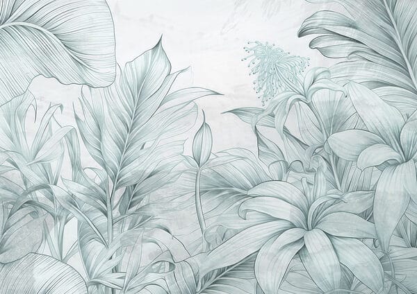 Delicate leaves in soft tones. Delicate leaves in soft tones.