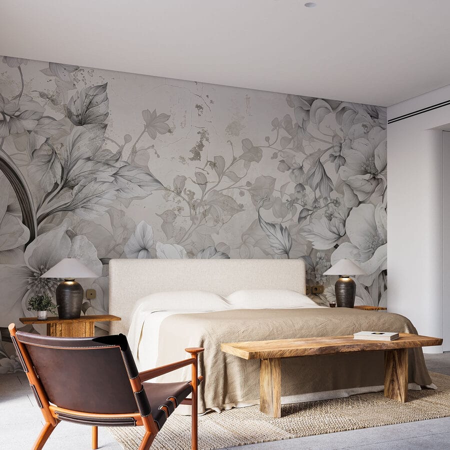 Delicate blooms in soft hues