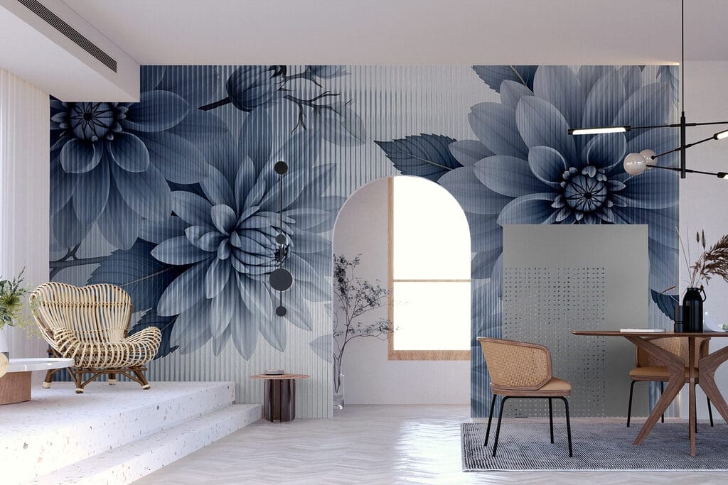 Delicate blooms in soft hues