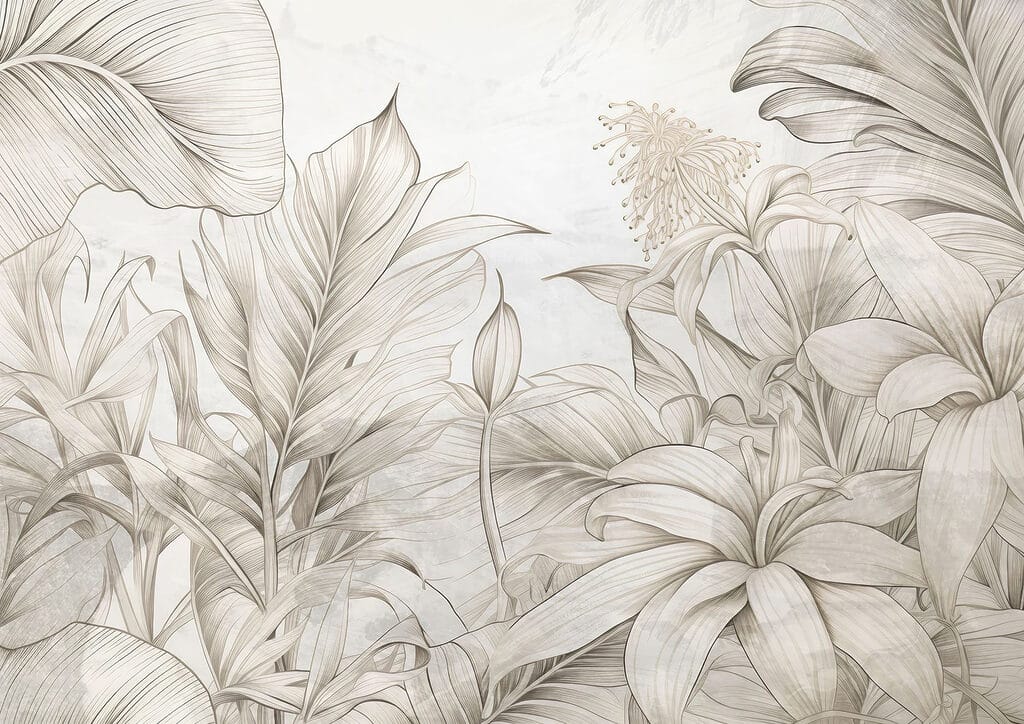 Nature’s embrace in monochrome hues. Nature’s embrace in monochrome hues.