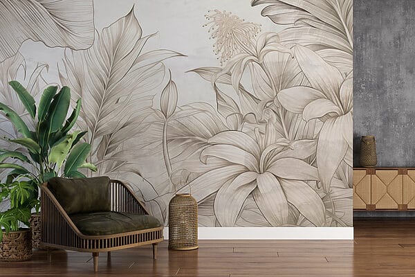Nature’s embrace in monochrome hues. Nature’s embrace in monochrome hues.
