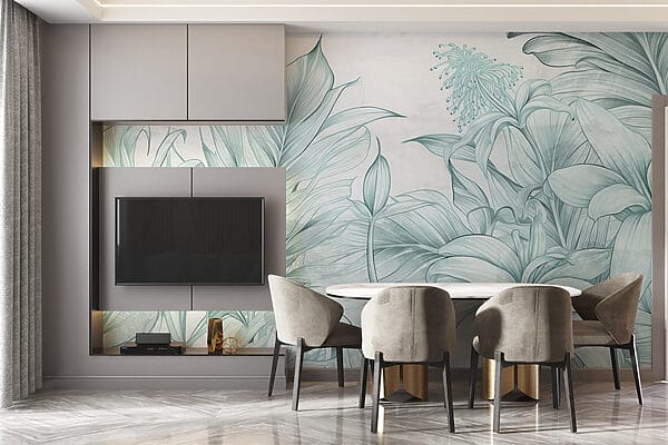 Delicate leaves in soft tones. Delicate leaves in soft tones.