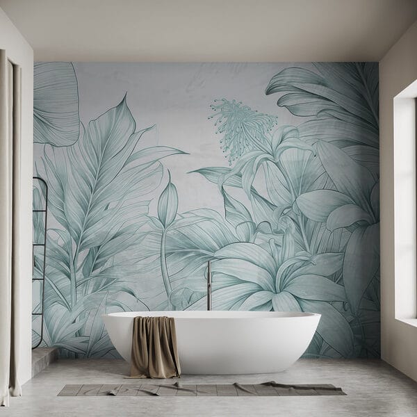 Delicate leaves in soft tones. Delicate leaves in soft tones.