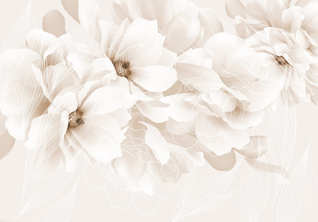 Delicate blooms on a soft backdrop Delicate blooms on a soft backdrop