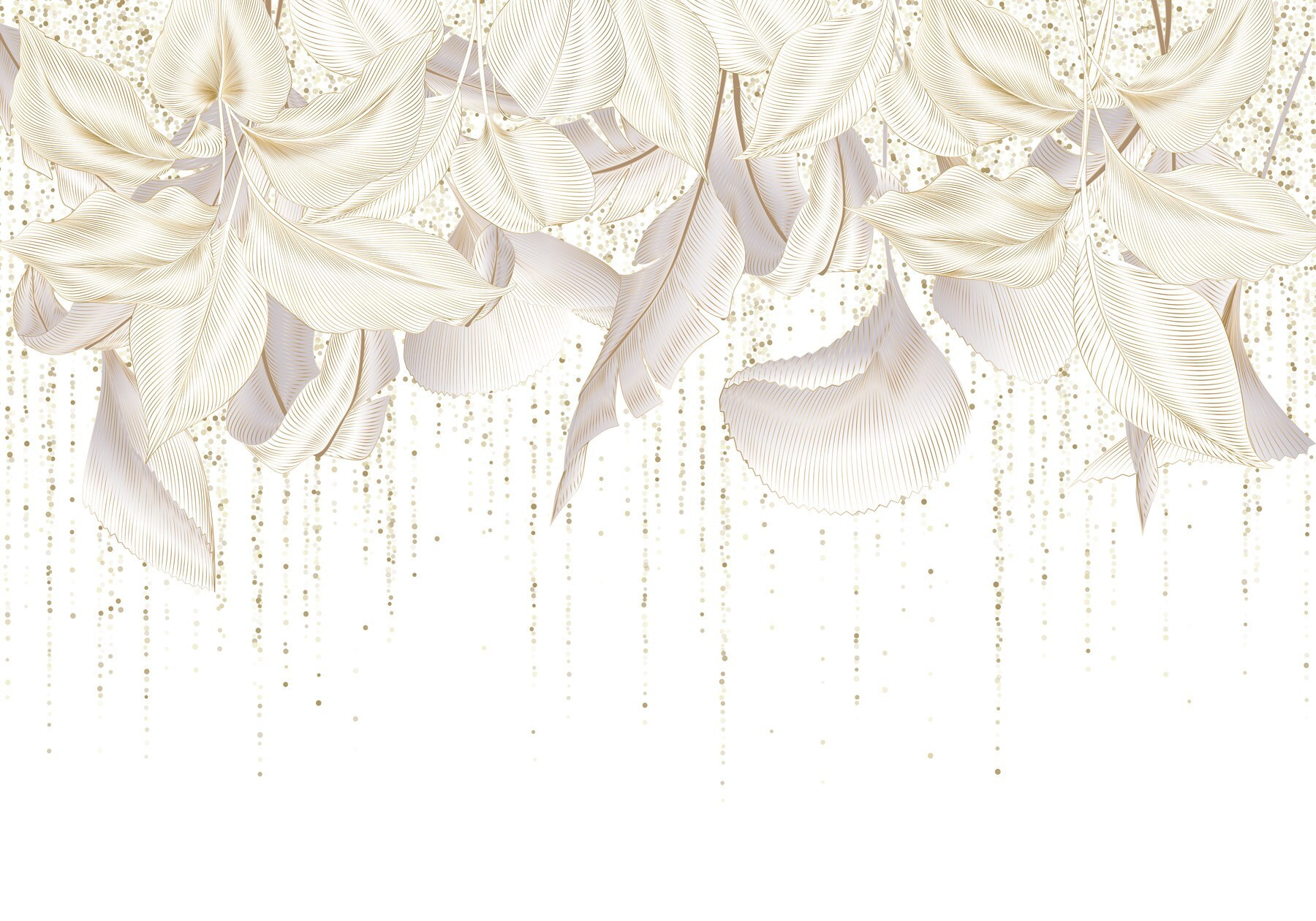 Delicate leaves with subtle textures Delicate leaves with subtle textures