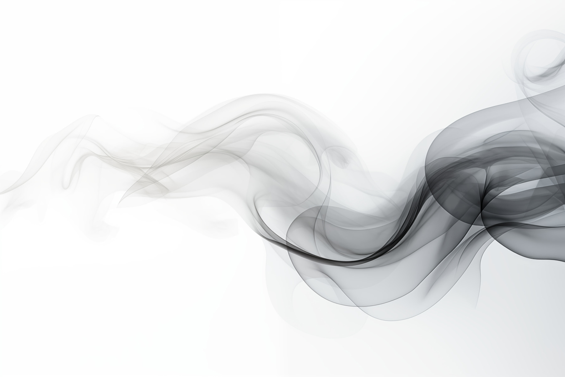 Black and white smoke Black and white smoke
