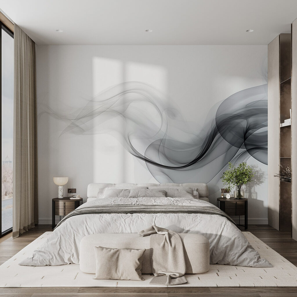 Black and white smoke Black and white smoke