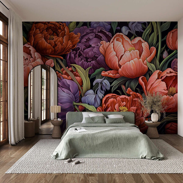 Vibrant blooms in rich colors Vibrant blooms in rich colors