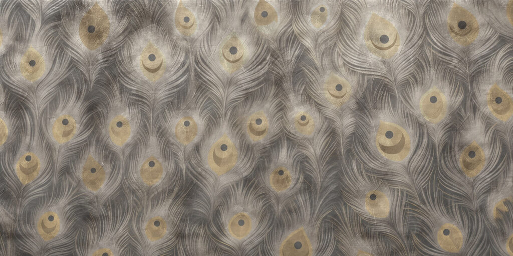 Elegant patterns evoke a sense of whimsy. Elegant patterns evoke a sense of whimsy.