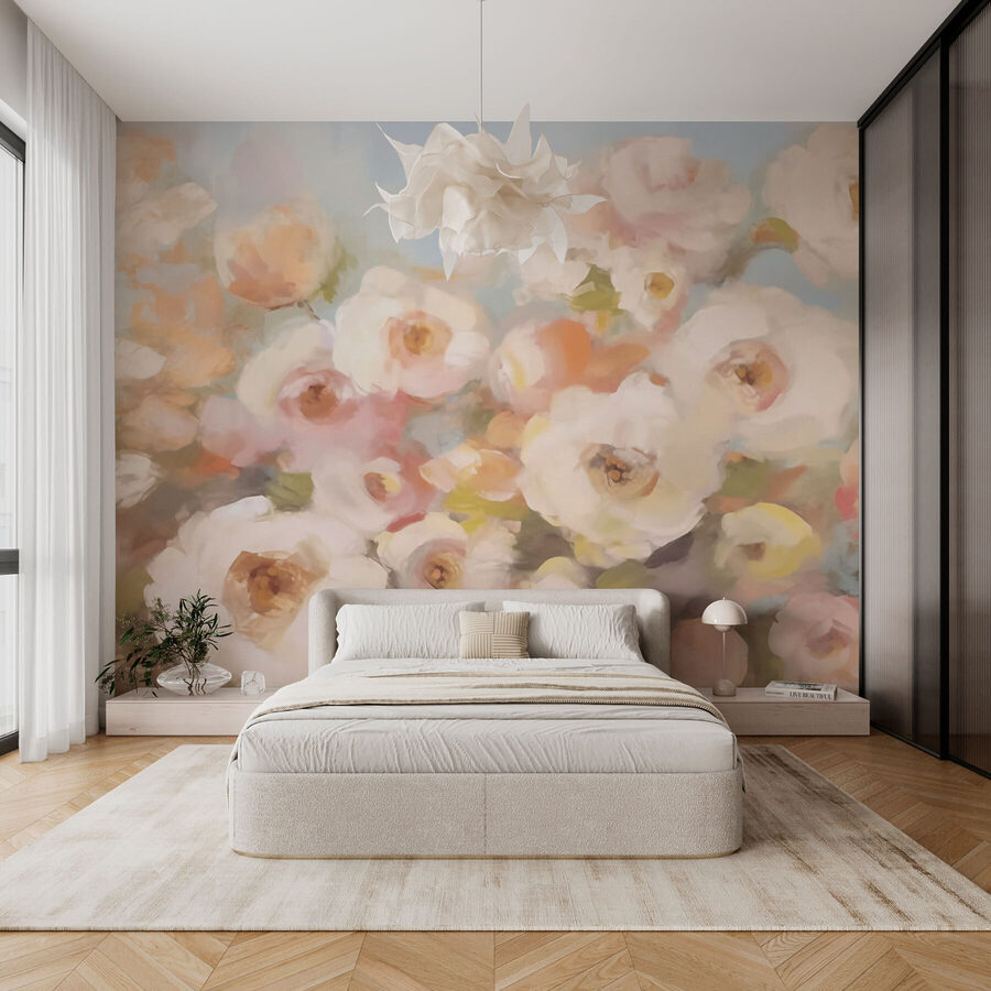 Wall murals Painting of flowers in a vase - Image 2