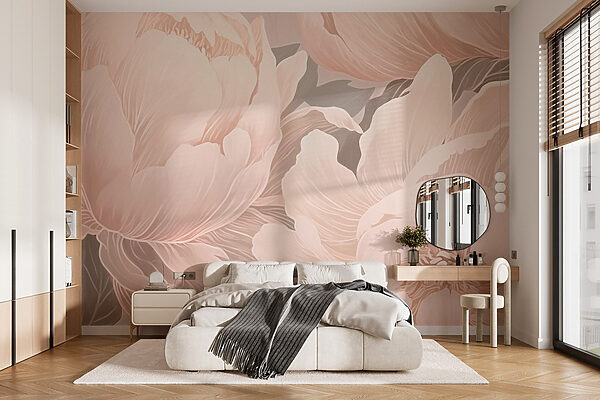 Delicate blossoms in soft hues Delicate blossoms in soft hues