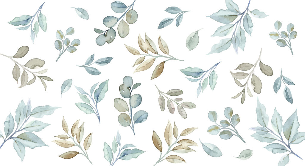 Pattern of leaves and branches Pattern of leaves and branches