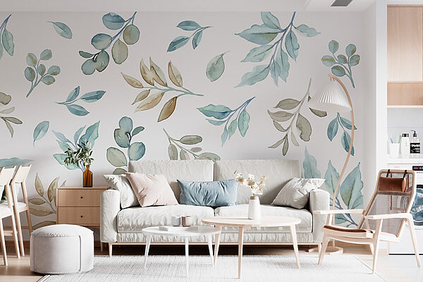 Pattern of leaves and branches Pattern of leaves and branches