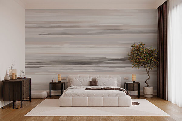 Soft hues blend in gentle waves Soft hues blend in gentle waves