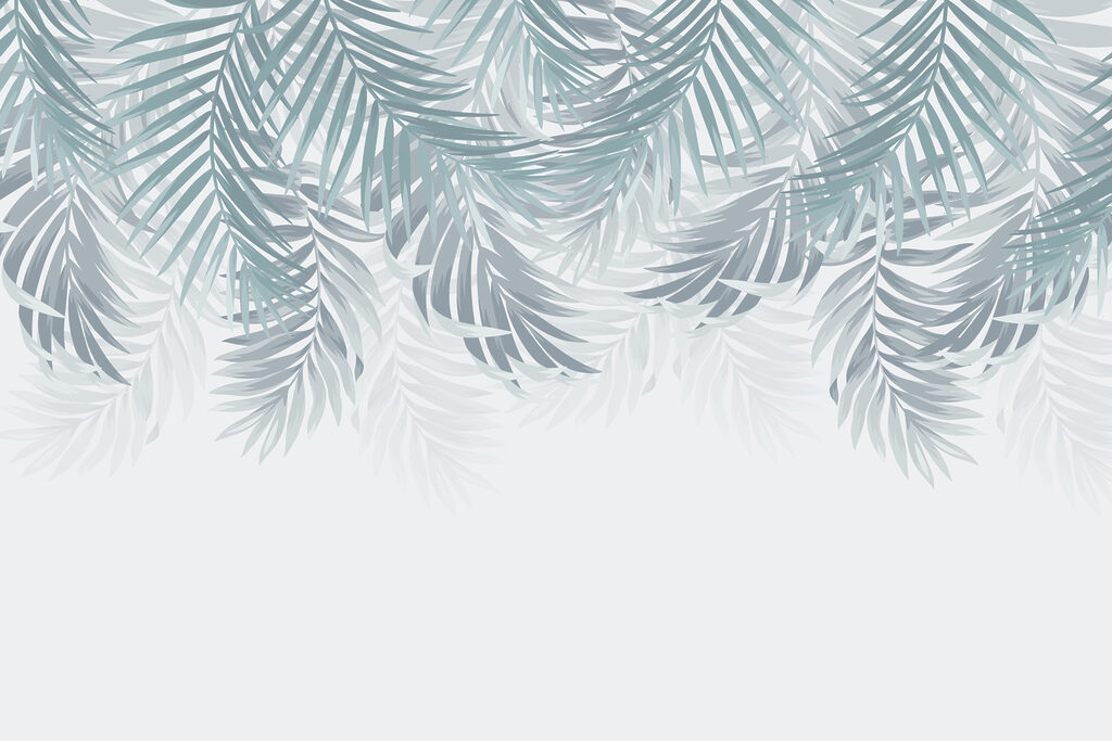 Group of leaves on a white background Group of leaves on a white background
