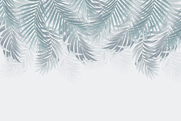 Group of leaves on a white background Group of leaves on a white background