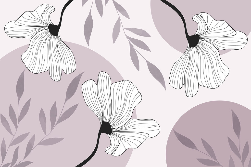 Delicate blooms in soft colors Delicate blooms in soft colors