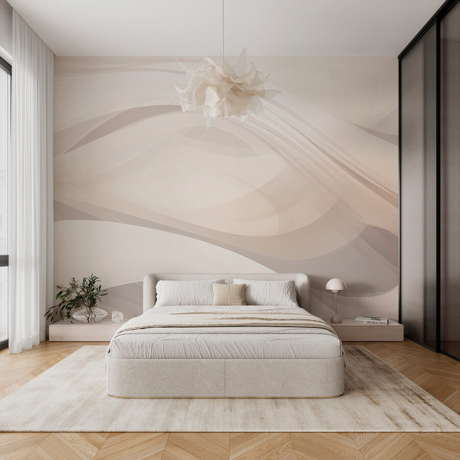 White and grey background