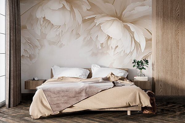 Delicate floral pattern in soft hues Delicate floral pattern in soft hues