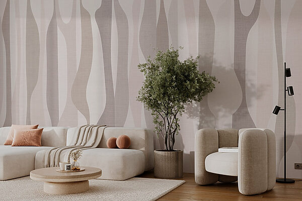 Flowing lines in muted tones. Flowing lines in muted tones.