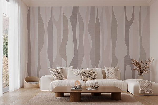 Flowing lines in muted tones. Flowing lines in muted tones.