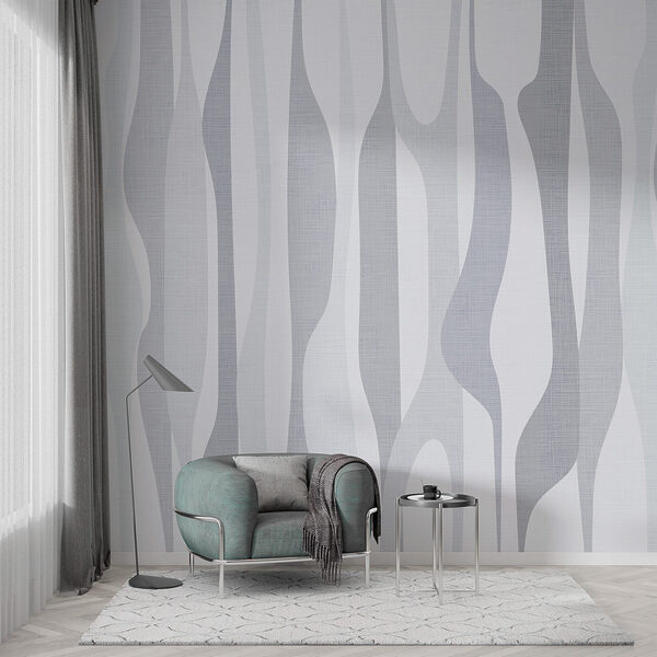 White and grey fabric with a pattern White and grey fabric with a pattern