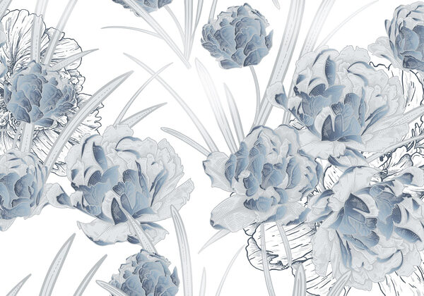 Delicate blooms in soft hues Delicate blooms in soft hues