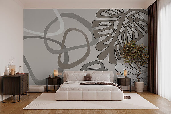 Abstract elegance in neutral tones Abstract elegance in neutral tones