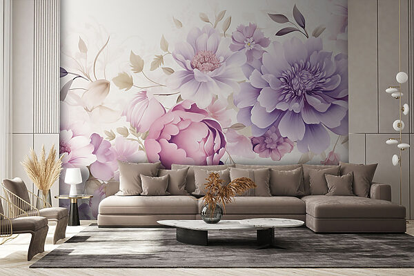 Delicate blooms in soft hues Delicate blooms in soft hues