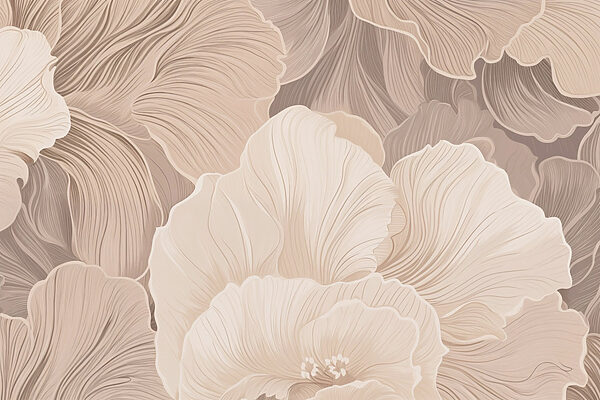 Soft petals in muted tones. Soft petals in muted tones.