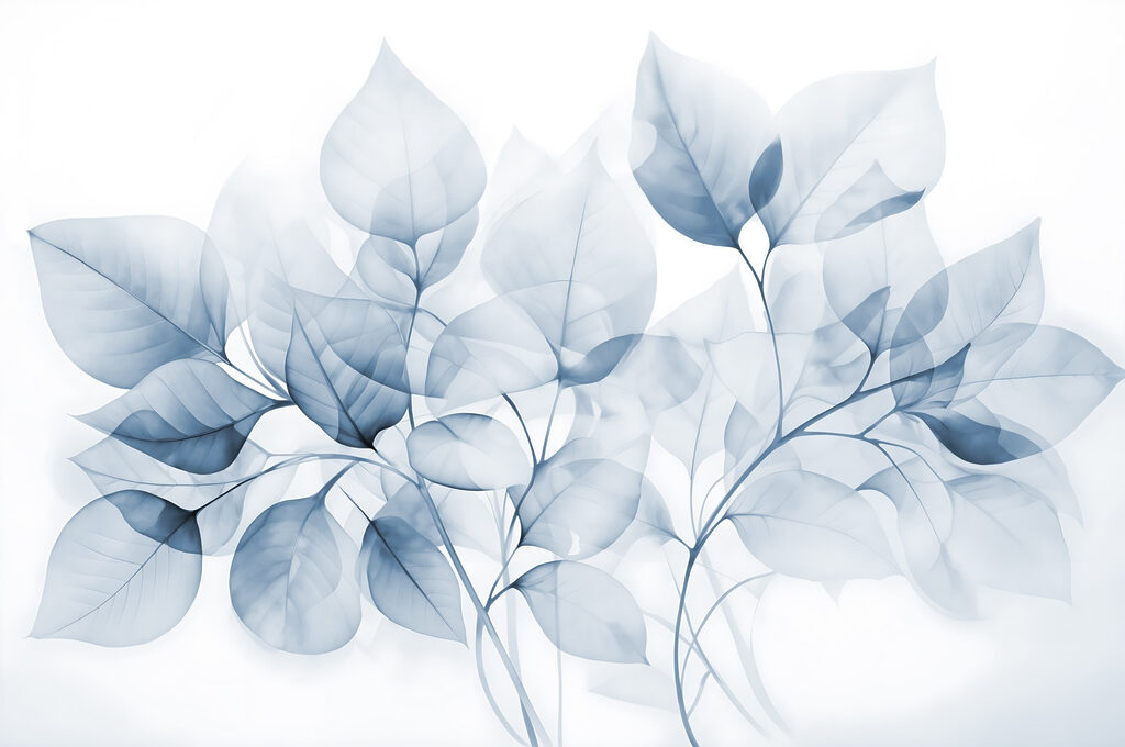 Soft leaves in delicate hues. Soft leaves in delicate hues.