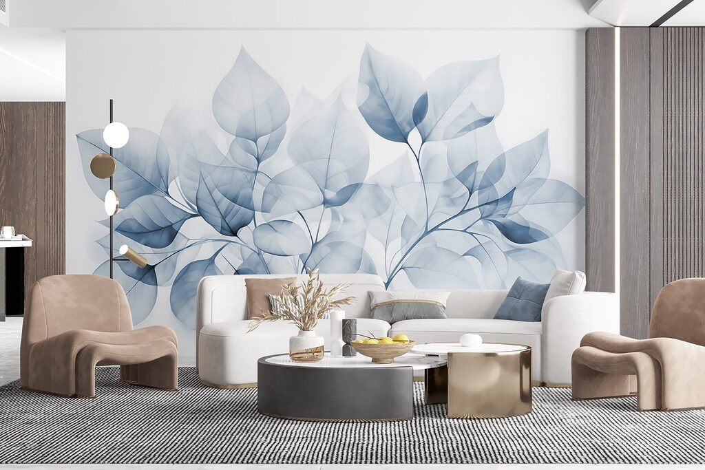 Soft leaves in delicate hues Soft leaves in delicate hues