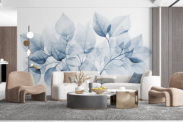 Soft leaves in delicate hues. Soft leaves in delicate hues.