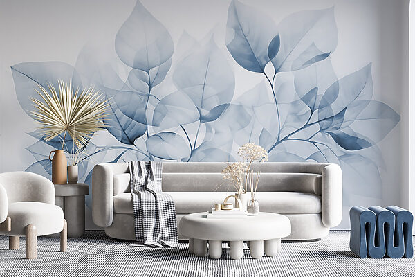 Soft leaves in delicate hues. Soft leaves in delicate hues.
