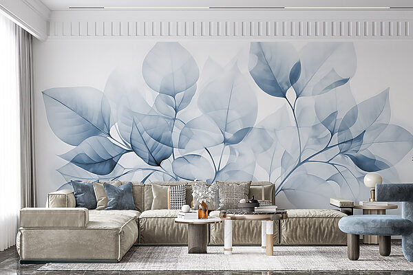 Soft leaves in delicate hues. Soft leaves in delicate hues.