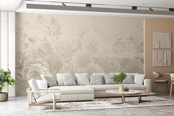 Delicate floral patterns in soft hues Delicate floral patterns in soft hues