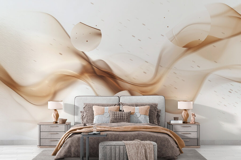 Brown smoke and circles