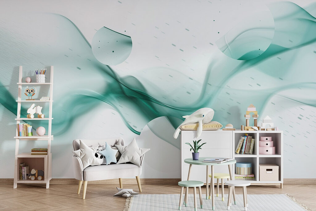 Green smoke and circles