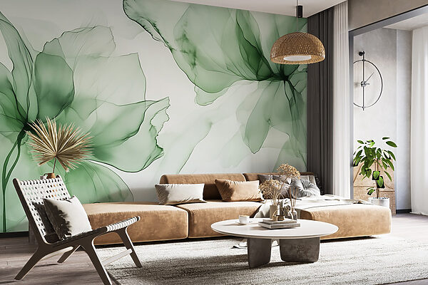 Soft floral elegance in muted tones Soft floral elegance in muted tones