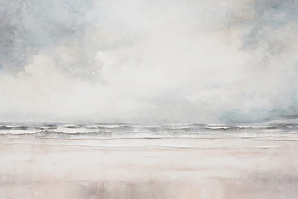 Beach with waves and clouds Beach with waves and clouds