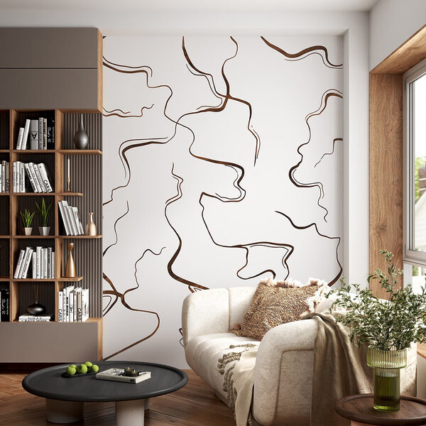 Curves and lines in contrast